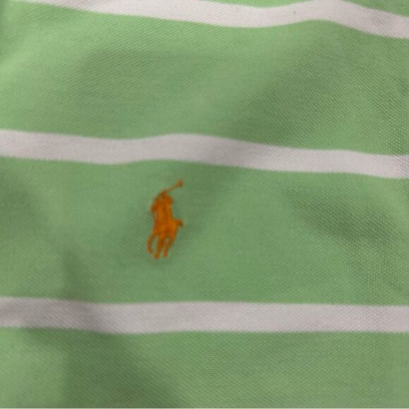 Polo Ralph Lauren Light agree. striped Polo With Orange horse - Picture 4 of 8